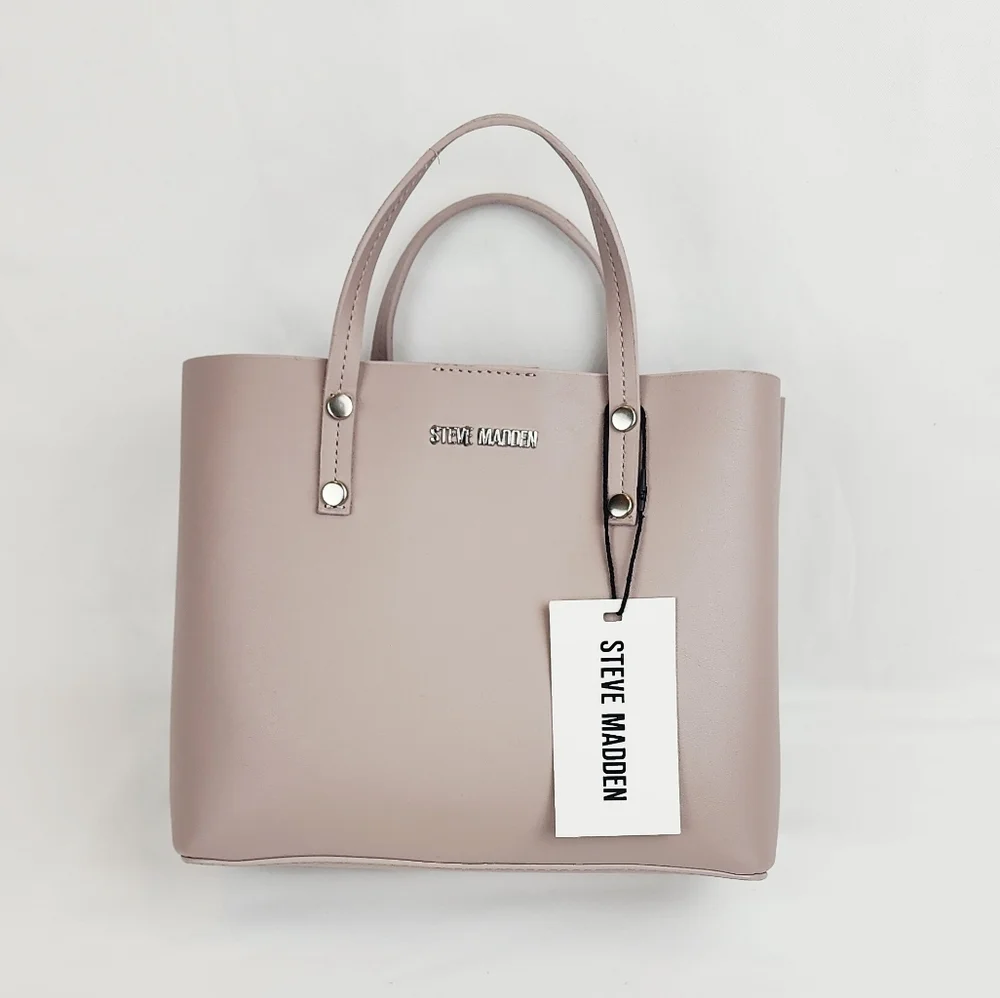 Steve Madden BValley Taupe Satchel Bag